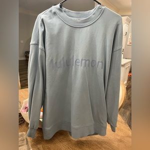 Lululemon perfectly oversized graphic crew